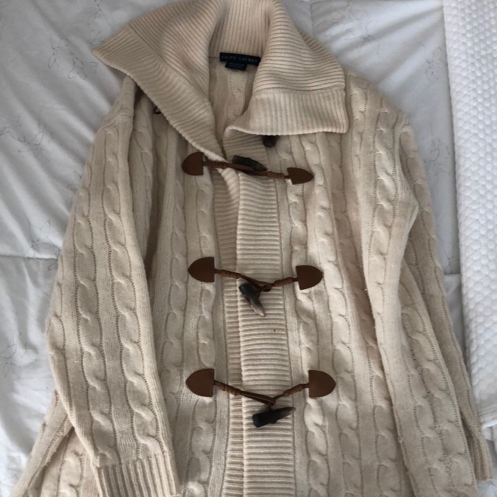 Ralph Lauren toggle sweater